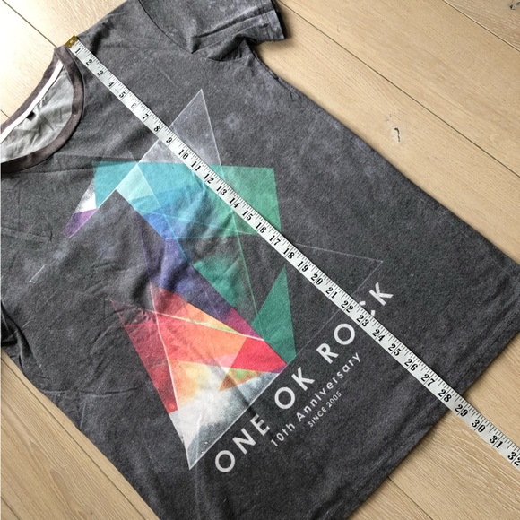 One Ok Rock Japanese Rock Band 10th Anniversary Concert T Shirt Unisex Size XL - Picture 5 of 9